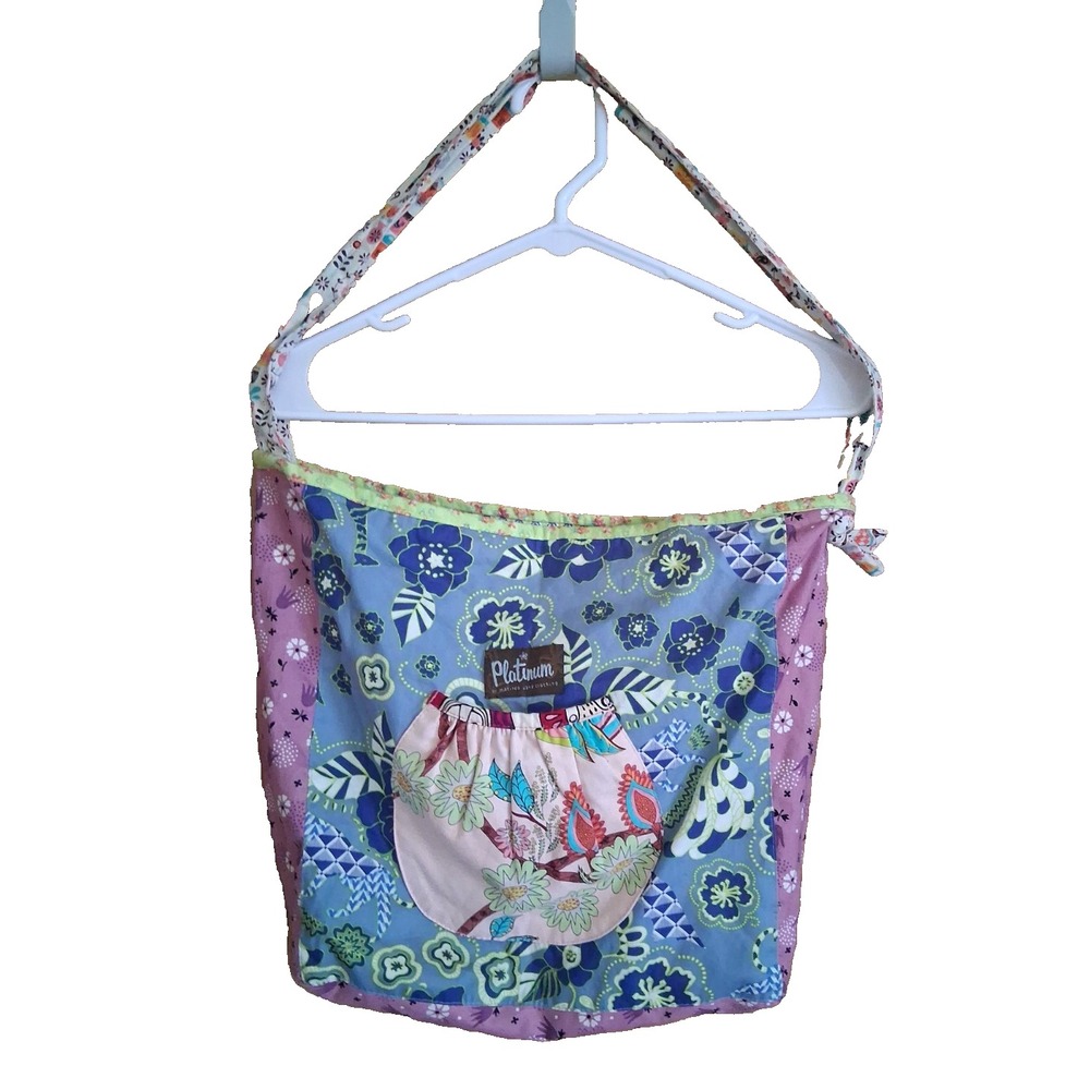 Matilda Jane Women's PLATINUM Reversible Freelance Hobo Bag Tote One Pocket